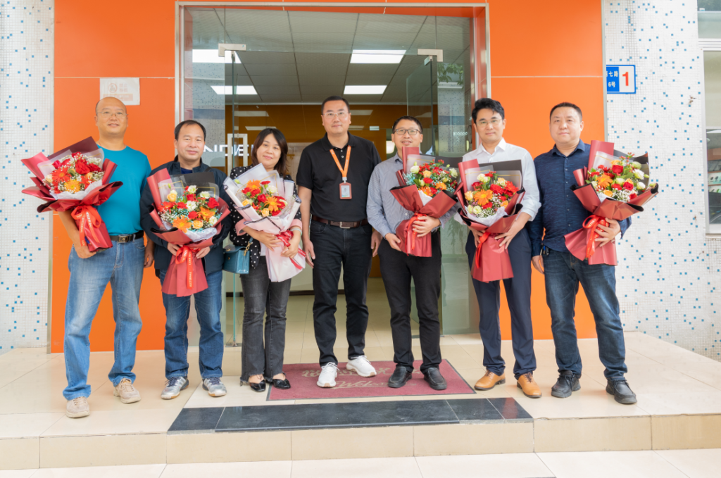 INDENA - Guilin University of Electronic Technology visited our company